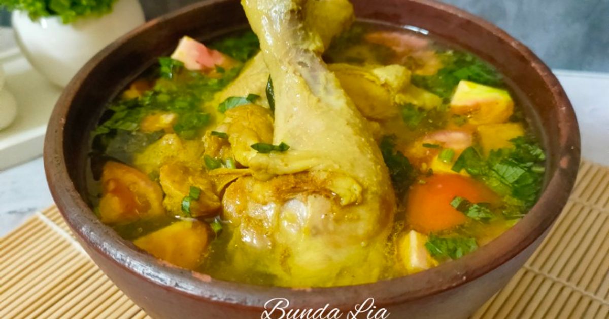 Soto Ayam Kuah Bening Mudah