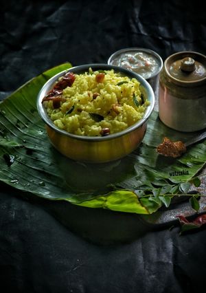 A picture of Lemon rice.