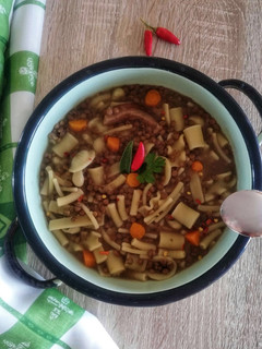 Foto di Pasta mista e lenticchie 🌷