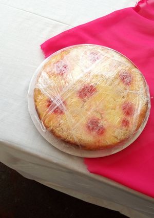 A picture of Pineapple upside down cake.