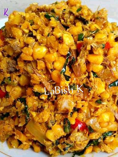 A picture of Mashed Fresh Corn Pottage.