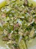 Sambel Ijo Petai Jantung Ayam