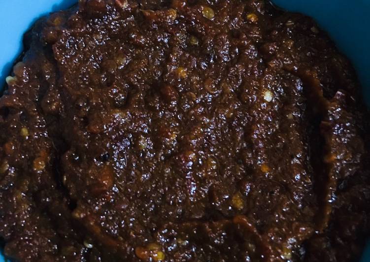 Recipe: Appetizing Lal mirch ki chutney