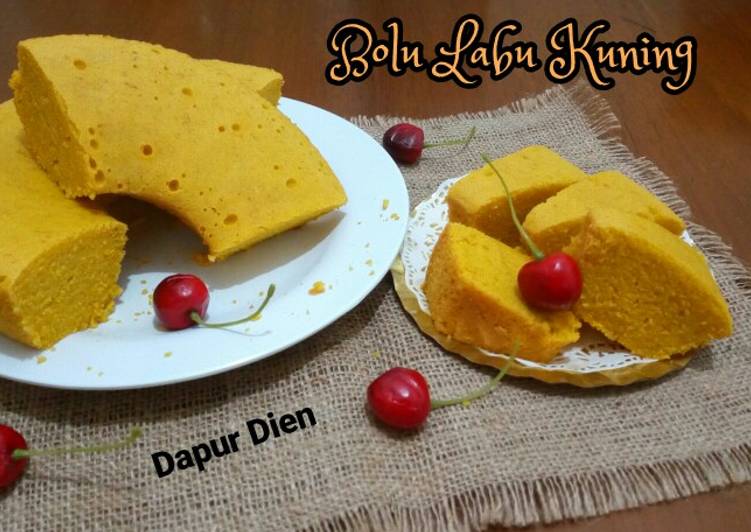 Resep Bolu Labu Kuning 💛 oleh Dapur Dien - Cookpad