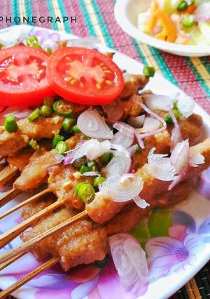 Foto resep Sate Ayam Simple