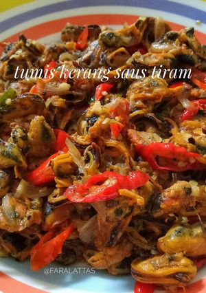 Foto resep Tumis Kerang Saus Tiram