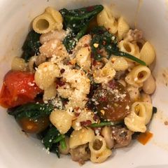 A picture of Sausage Cannellini Pasta Stir Fry.