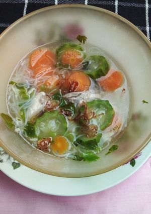 Foto resep Sop Oyong Bihun