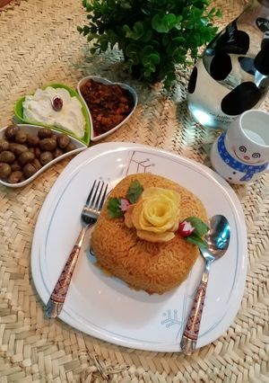 عکسی از دستور دمی گوجه