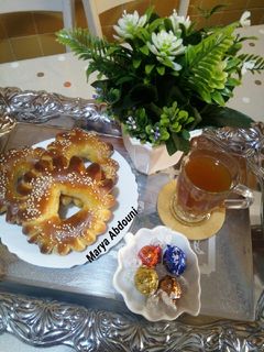صورة لوصفة بريوش الوردة ☕☕