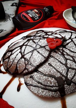 চকলেট প্যানকেক (Chocolate pancake recipe in bengali) রেসিপির প্রধান ছবি