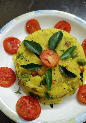 A picture of Veg Upma.