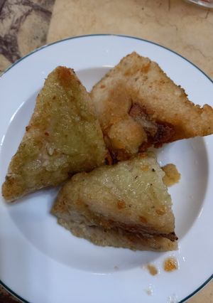Hình của món Bánh trưng rán.