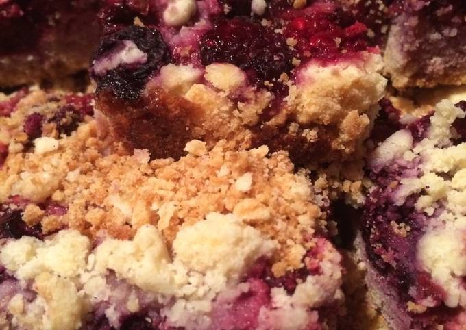 Recipe of Super Quick Homemade Berry Butter Bars