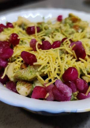 A picture of #tech4 Peanut bhel or collagian.