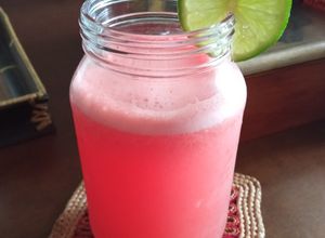 Una foto de Agua de patilla