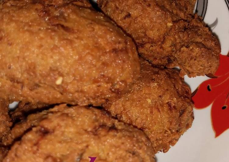 Simple Way to Make Homemade Crispy chicken
