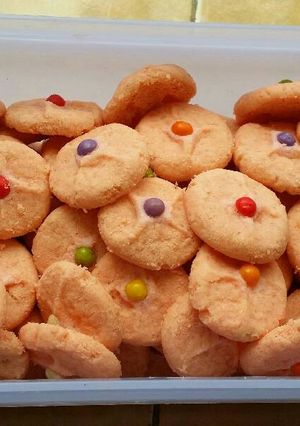 Foto resep Crunchy sake cookies