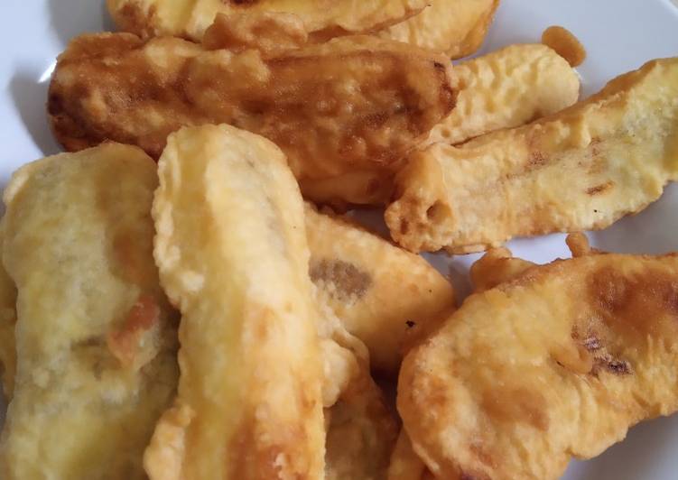 Pisang goreng krispy