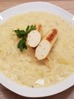 Kelkáposzta főzelék, kínai kelből recept fotója