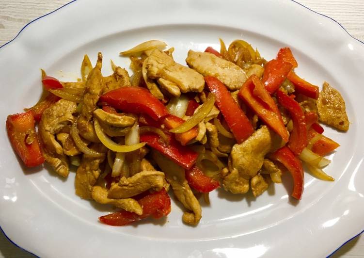 Steps to Make Chicken teriyaki in 11 Minutes for Young Wife