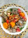 Sop Tulangan Sapi kuah bening