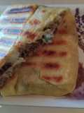 Grillezett töltött lángos