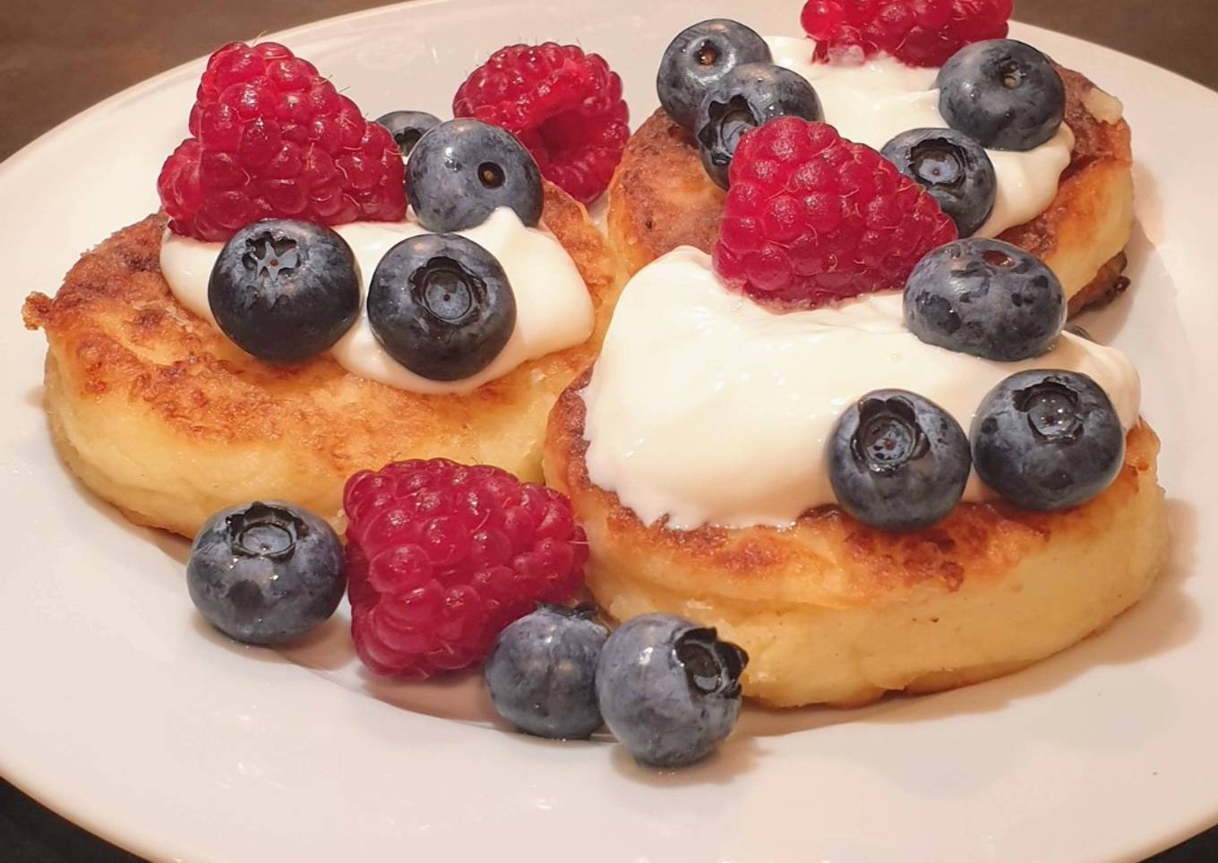 🥞 Easy and perfectly round cottage cheese pancakes 🥞