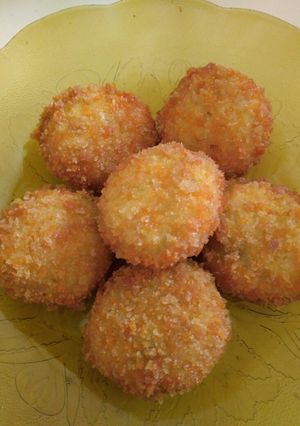 Foto resep Perkedel Ubi Krispi