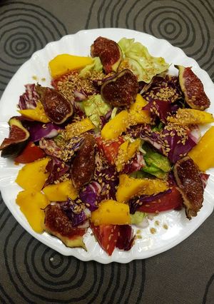 Una foto de Ensalada de colores