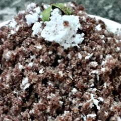 Soft Ragi puttu A picture of Soft Ragi puttu.