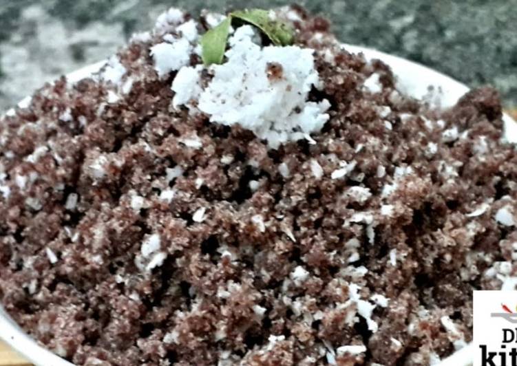 Recipe of Perfect Soft Ragi puttu