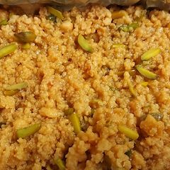 A picture of Milk Kalakand dessert.