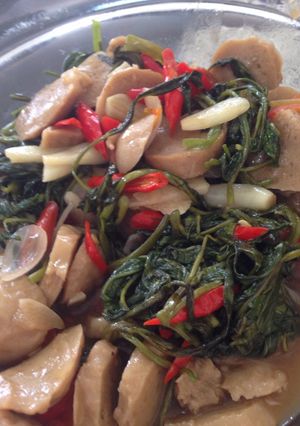 Foto resep Cah kangkung / tumis kangkung simple 👌🏻
