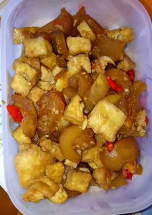 Foto resep Cecek tahu kecap pedas