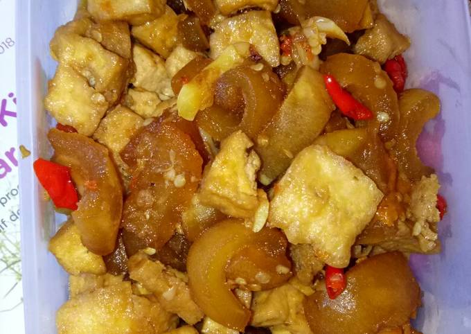 Resep Cecek Tahu Kecap Pedas Oleh Alaela Cookpad