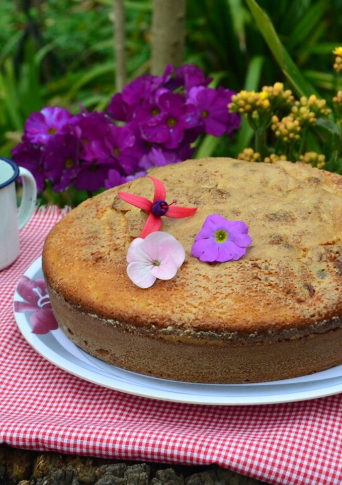 Una foto de Torta matera con dulce de leche😎