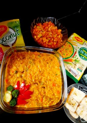 A picture of Maggi Atta Noodle Rissotto.