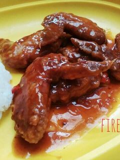 Foto resep Fire Chicken Wings dan Saus Keju ala Richeese Factory