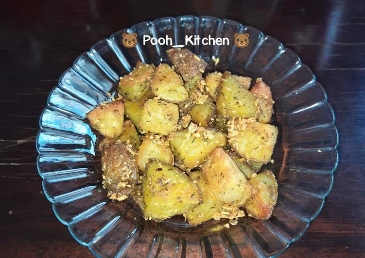 Resep #20 Potato roasted garlic yang Enak Banget