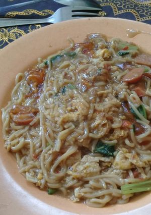 Foto resep Seblak mie pedass