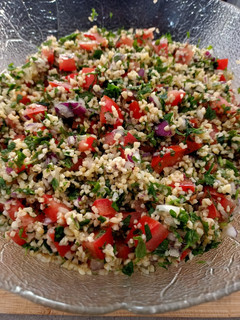 Una foto de Tabbouleh (Ensalada Libanesa)