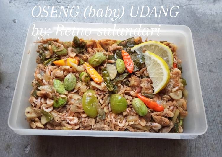 Cara memasak #12 OSENG (baby) UDANG, Sempurna