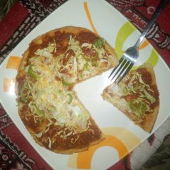 A picture of Beef Pizza.
