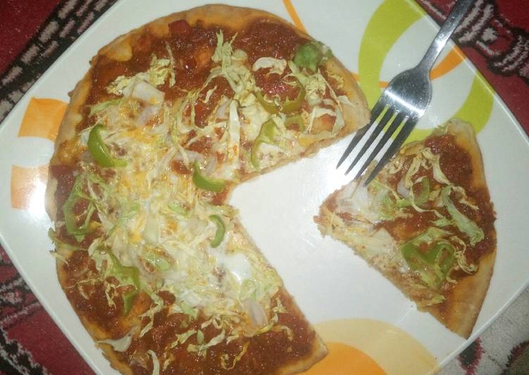 Easiest Way to Prepare Recipe of Beef Pizza