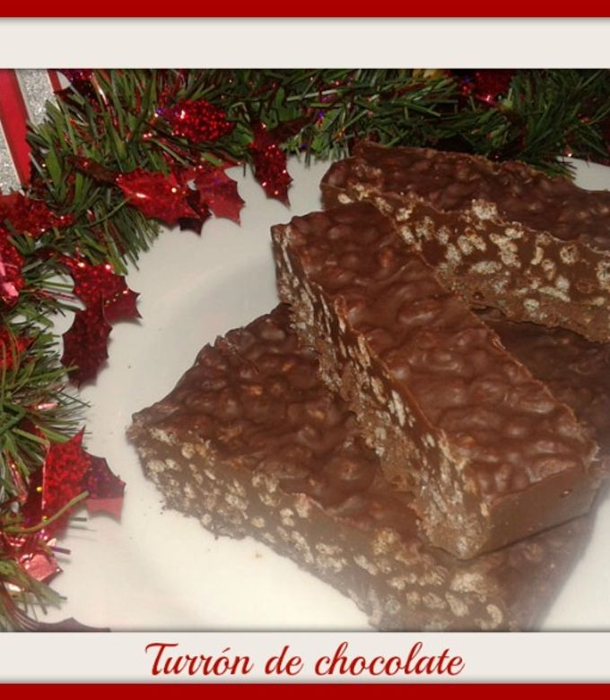 Foto principal de Turrón de chocolate