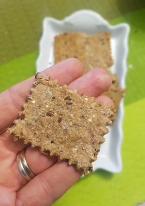 Una foto de Galletitas integrales y con semillas 👉 100%FIBRA