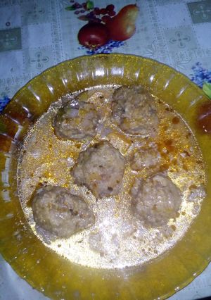 Una foto de So'o Apu'a (albóndigas)