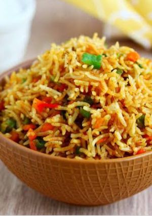 A picture of Masala Rice.