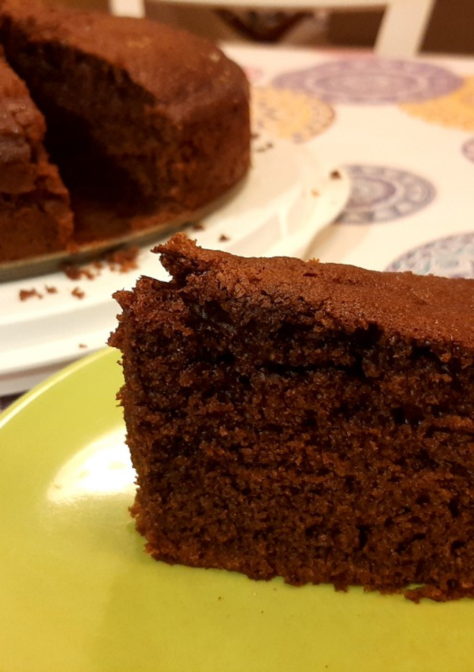 Una foto de Bizcochuelo de chocolate súper esponjoso